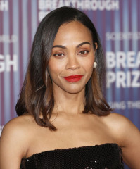 Zoe Saldana – Breakthrough Prize Ceremony in Los Angeles 2024 фото №1393207
