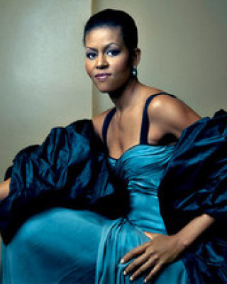 Фото 2165 к новости Мишель Обама украсила обложку Vogue