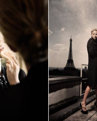 Фото 3849 к новости Французский шик Шарлиз Терон в Vogue