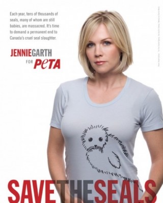 Фото 4967 к новости Звезды для новой рекламы PETA