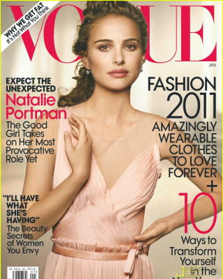 Фото 12847 к новости Натали Портман в январском номере Vogue 2011