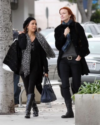 Фото 13159 к новости Ева Лонгория и Марсия Кросс в Лос-Анджелесе
