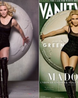 Фото 6501 к новости Мадонна для Louis Vuitton и Vanity Faire без фотошопа