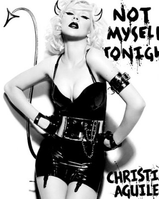 Фото 7423 к новости Обложка нового сингла "Not Myself Tonight" Кристины Агилеры