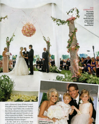 Фото 9677 к новости Фото свадьбы Кэрри Андервуд из журнала People