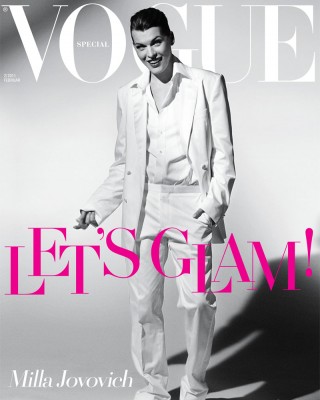 Фото 13329 к новости Милла Йовович для Vogue Germany. Февраль 2011