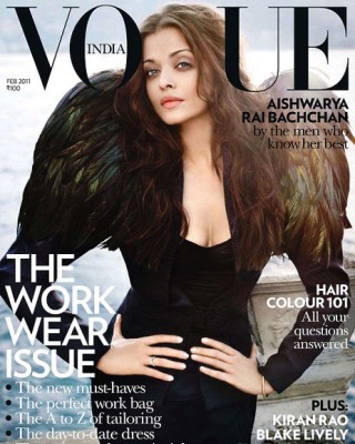 Фото 13782 к новости Айшвария Рай в журнале Vogue. Индия. Февраль 2011