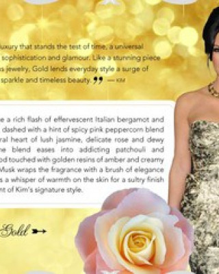 Фото 14000 к новости Ким Кардашиан выпускает второй аромат Kim Kardashian Gold