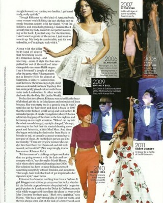 Фото 14784 к новости Рианна в журнале Vogue US. Апрель 2011. Сканы и видео со съемок