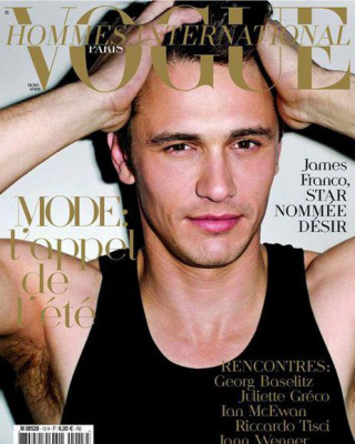 Фото 14919 к новости Джеймс Франко в журнале Vogue Hommes International Париж. Апрель 2011