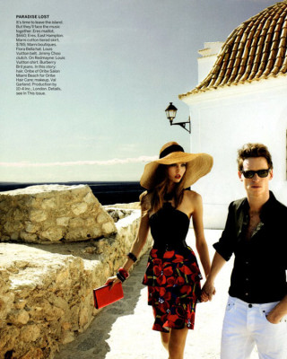 Фото 20113 к новости Карли Клосс и Эдди Рэдмэйн в Vogue US 