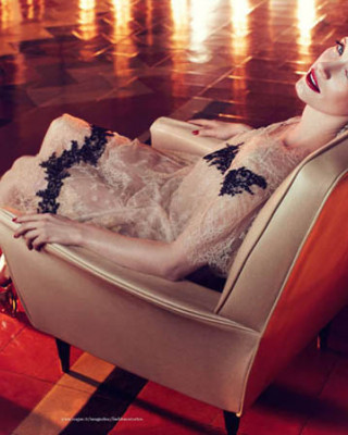 Джессика Честейн специально для итальянского Vogue