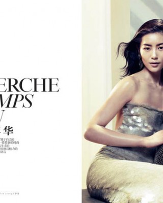 Лю Вен в китайском Vogue