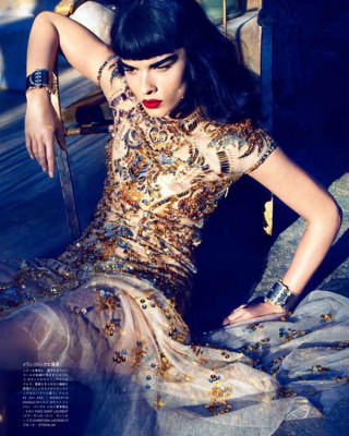 Фотосессия Кристал Ренн в японском Vogue