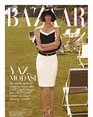 Ива Лагуна в турецком Harper’s Bazaar 
