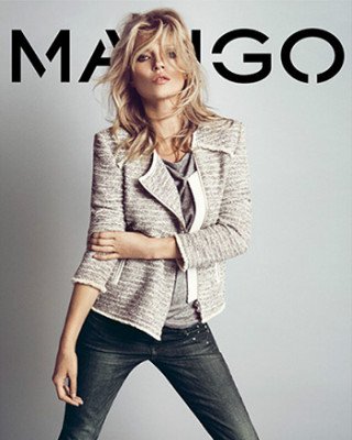 Кейт Мосс в рекламе Mango