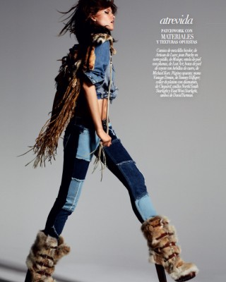Касия Струсс в мексиканском Vogue