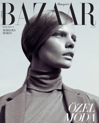  Марло Хорст в турецком Harper’s Bazaar