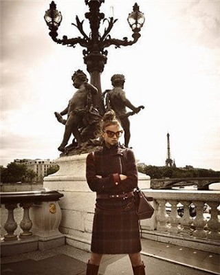 Прогулка по Парижу с Ириной Шейк