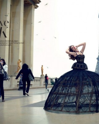 Летиция Каста в турецком Vogue