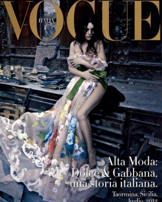 Моника Беллуччи в итальянском Vogue
