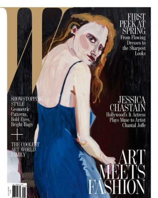 Джессика Честейн украсила сразу четыре обложки журнала W