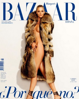 Кармен Касс в испанском Harper's Bazaar
