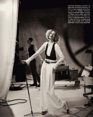 Констанс Яблонски в немецком Vogue