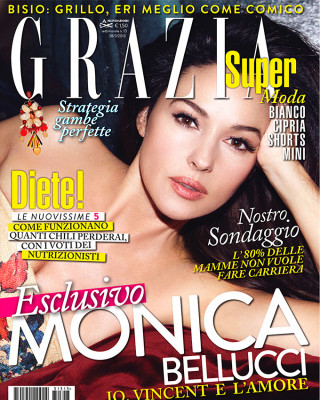 Моника Беллуччи в журнале Grazia Italia 
