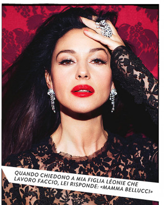 Моника Беллуччи в журнале Grazia Italia 