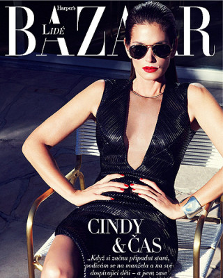 Фото 30053 к новости Синди Кроуфорд для чешского Harper's Bazaar