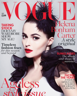 Фото 30582 к новости Хелена Бонэм Картер в британском Vogue
