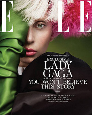 Фото 32043 к новости Леди Гага специально для Elle