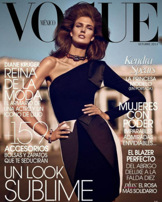 Фото 32241 к новости Кендра Спирс в мексиканском Vogue