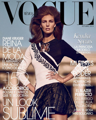 Фото 32242 к новости Кендра Спирс в мексиканском Vogue