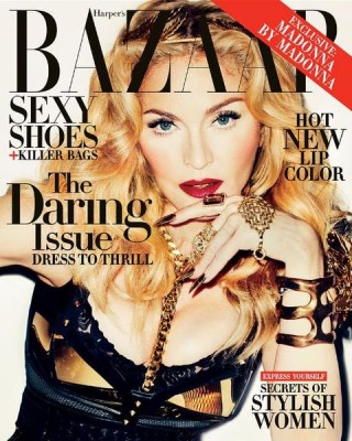 Фото 32361 к новости Мадонна в  Harper’s Bazaar