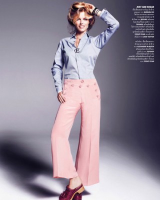 Фото 34171 к новости Ева Херцигова в таиландском Vogue