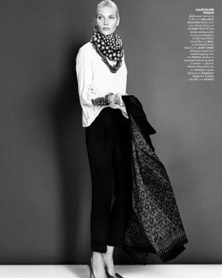 Фото 34720 к новости Алин Вебер в таиландском Vogue