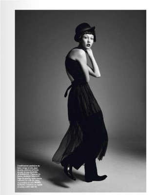 Фото 35036 к новости Карли Клосс в парижском Vogue 