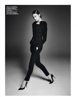 Фото 35038 к новости Карли Клосс в парижском Vogue 