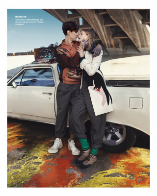 Фото 35463 к новости Суви Копонен в корейском Vogue