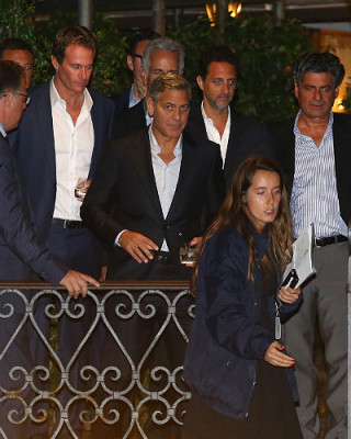 Фото 37899 к новости Подробности свадьбы Джорджа Клуни и Амаль Аламуддин