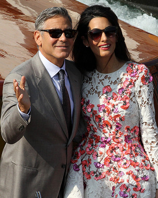 Фото 37917 к новости Подробности свадьбы Джорджа Клуни и Амаль Аламуддин
