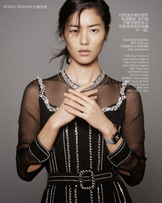 Фото 38223 к новости Лю Вэн в китайском Vogue
