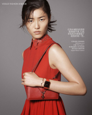 Фото 38225 к новости Лю Вэн в китайском Vogue