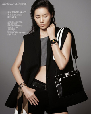 Фото 38228 к новости Лю Вэн в китайском Vogue