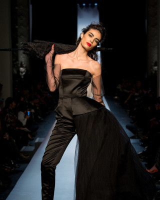 Фото 39812 к новости Jean Paul Gaultier блеснул на Парижской неделе моды