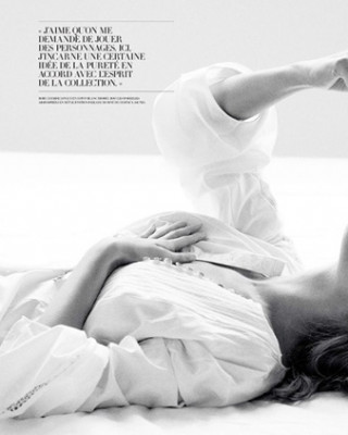 Фото 40272 к новости Летиция Каста в журнале Dior 