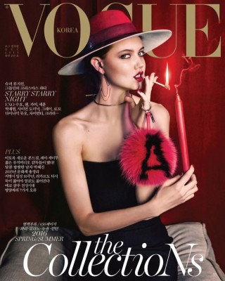 Фото 45537 к новости Линдси Виксон в корейском Vogue