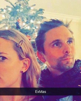 Кейт Хадсон провела Рождество с бывшим мужем Мэттью Беллами